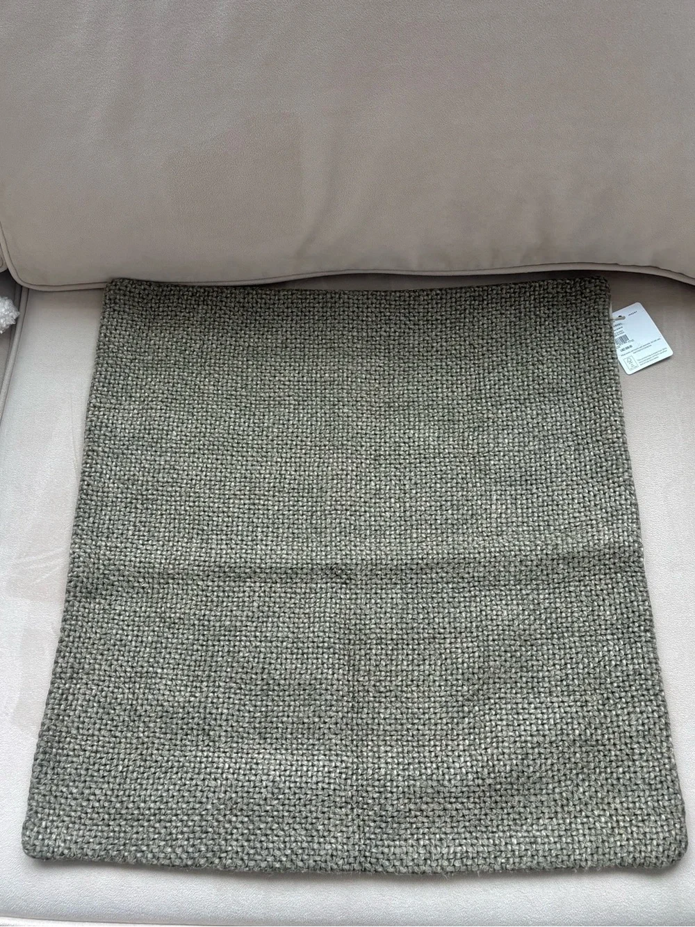 Pottery Barn green textured